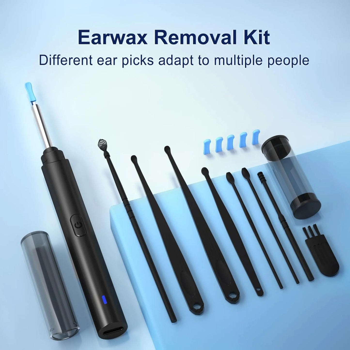 Wireless ear wax remover