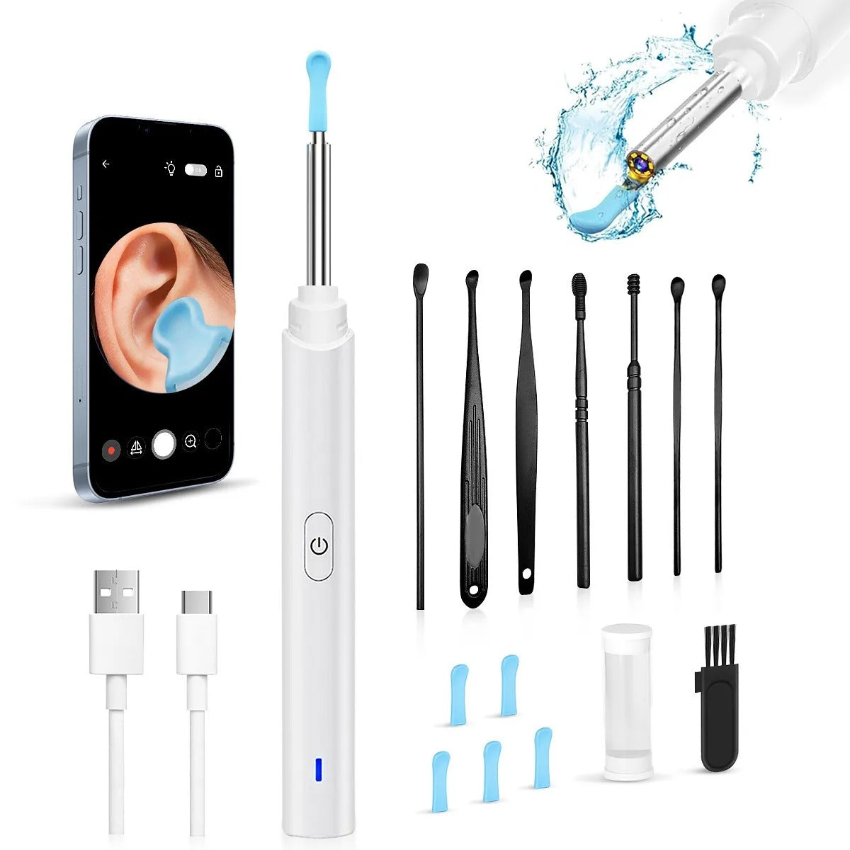 Wireless ear wax remover